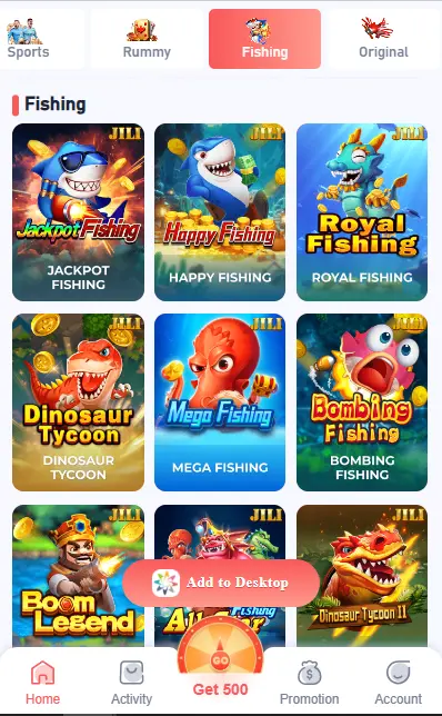 Fishing Games